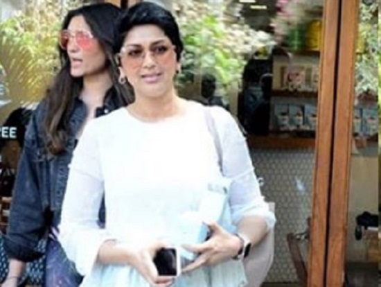 Sonali Bendre snapped post lunch in Bandra