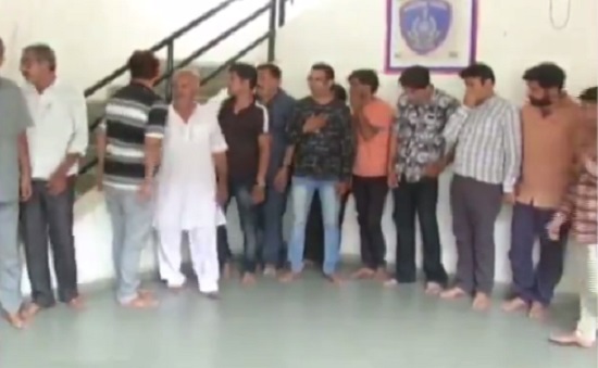 14 arrested from naroda enjoying liquor party