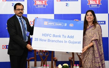 hdfc to add 25 branches in gujarat