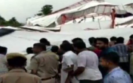 pandaal collapse in rajasthan