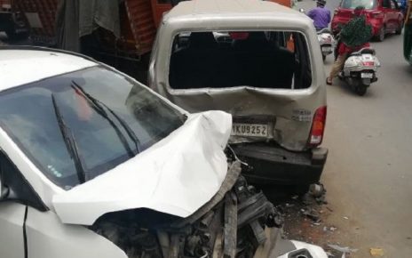 triple accident in ahmedabad