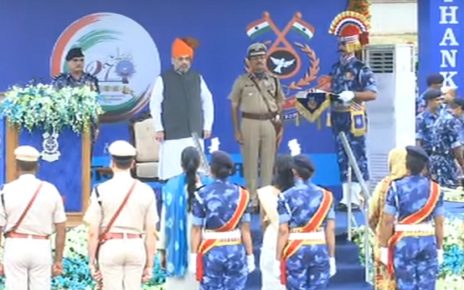 amit shah at raf ahmedabad