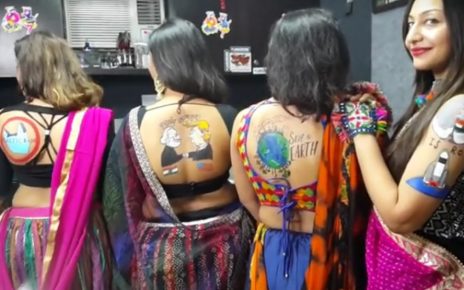 girls with tattoo