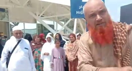 haj pilgrims stuck up at medina airport