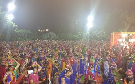 satvik garba by 1001 women