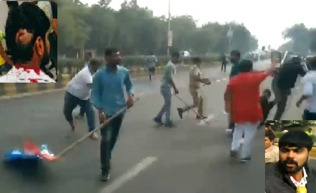 abvp nsui clash