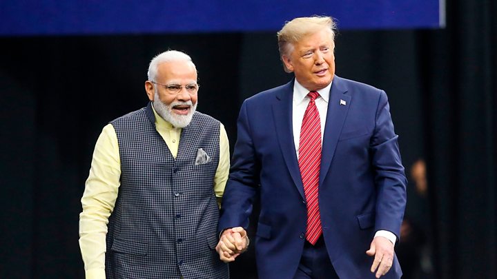 modi trump to visit gujarat