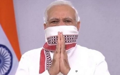 corona facecover PM Modi