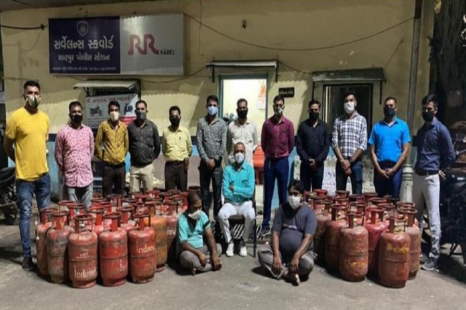 gas cylinders theft