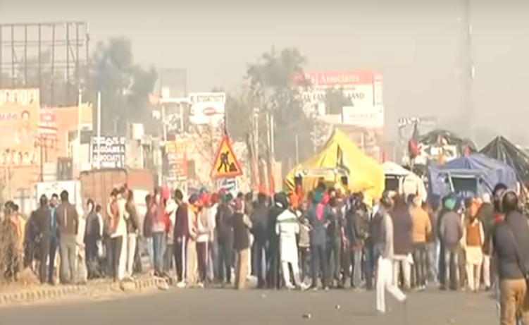 farmers protest