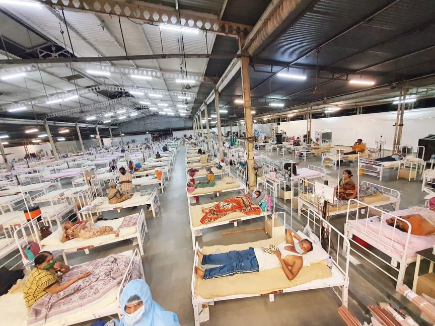 1500 beds sub Covid hospital setup in Vadodara