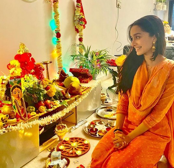 shradhha kapoor ganesh festival