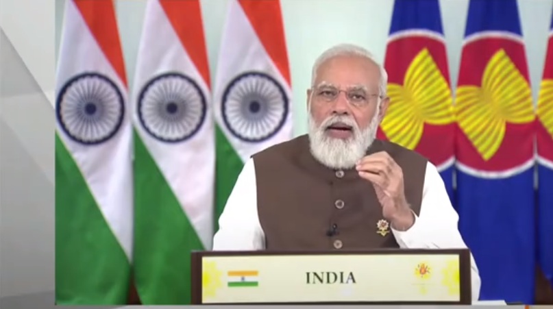 modi at 18th asean summit