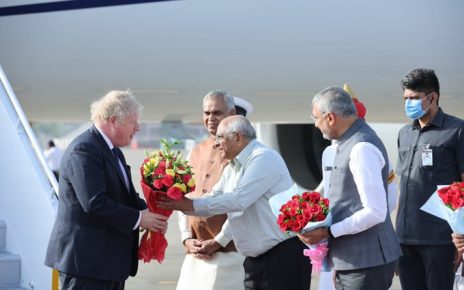 UK PM IN AHMEDABAD