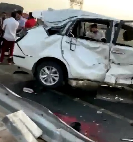 innova accident