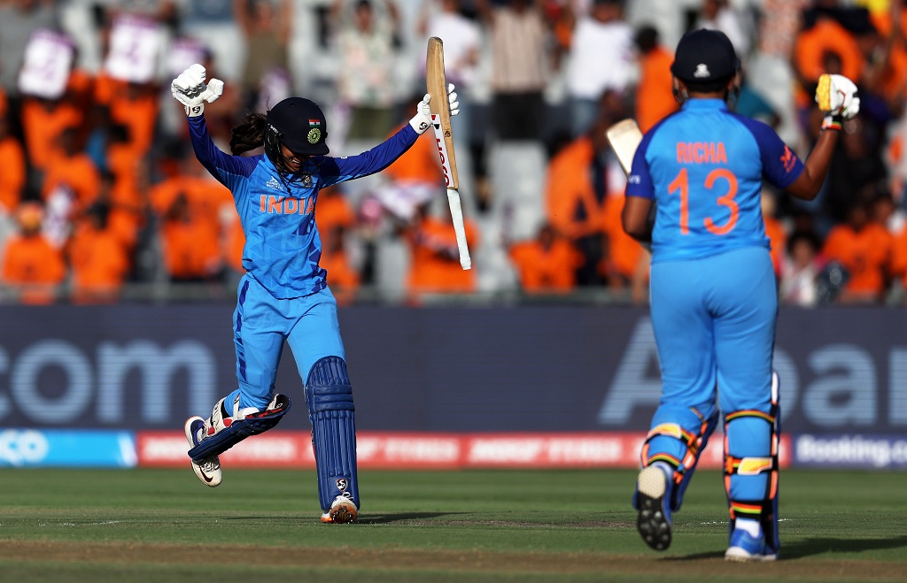 India vs Pakistan Women's T20 World Cup Jemimah Rodrigues and Richa