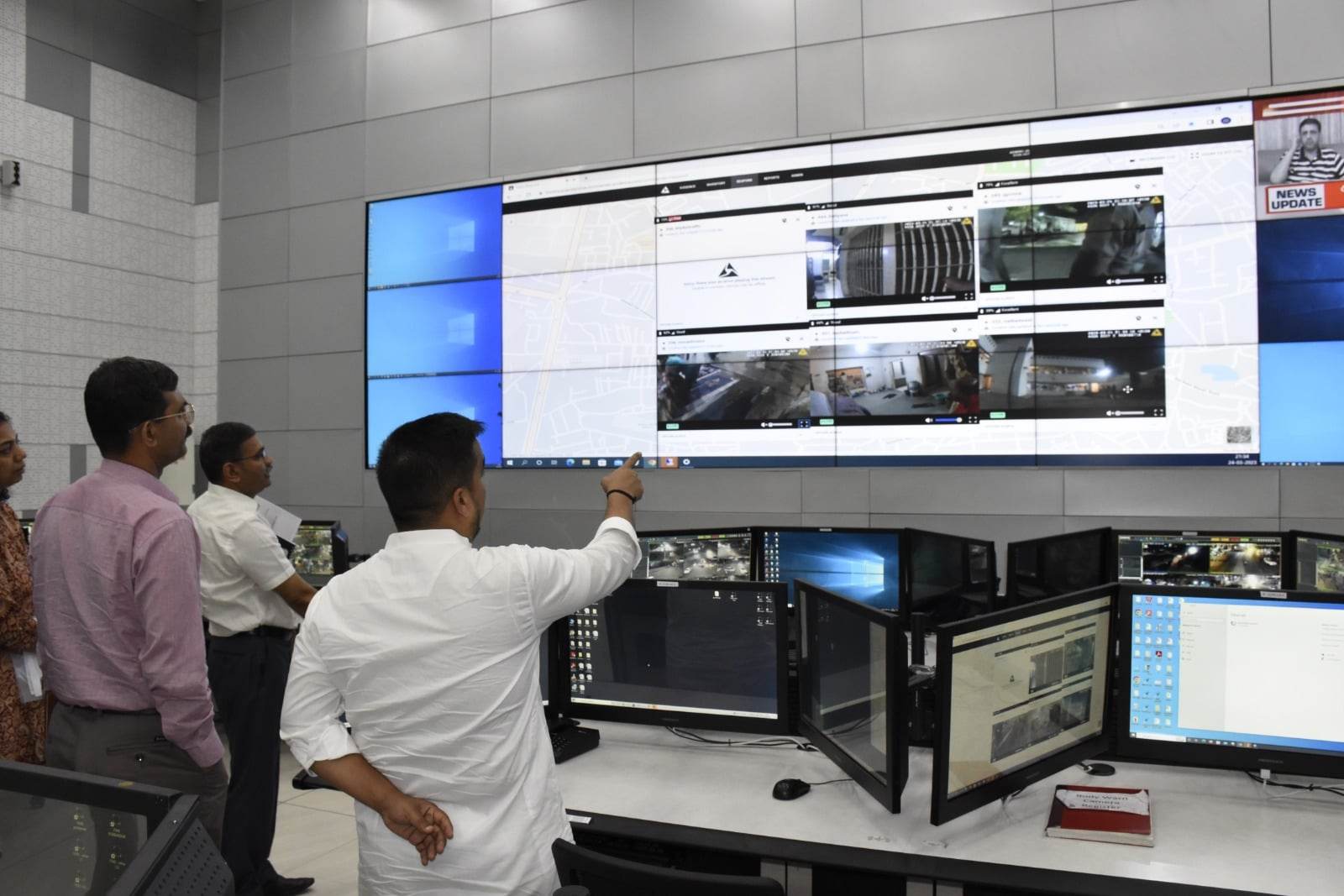 Surprise checking with Body Worn Cameras started by Gujarat Police in